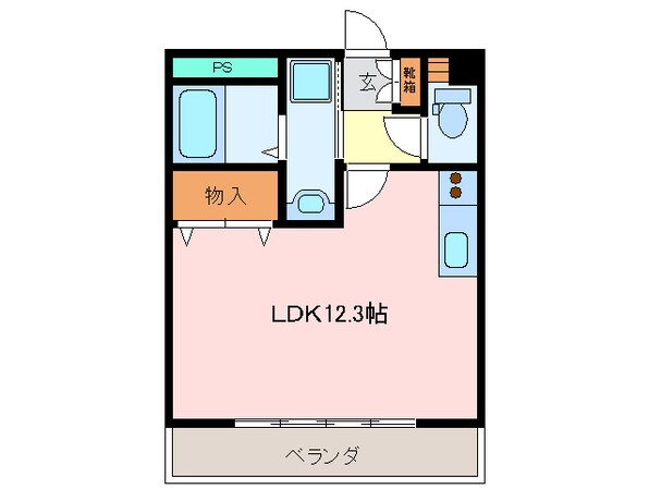 東松阪駅 徒歩33分 1階の物件間取画像